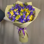 Букет с ирисами