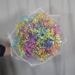 Букет из гипсофилы в упаковке