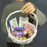 Сладкая корзина (ореховая паста+шоколад)