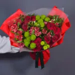 Яркий Букет Love размер М